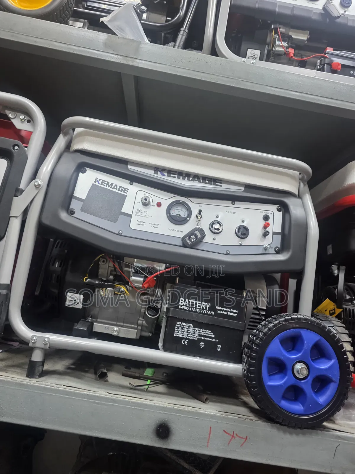 This Is 10kva Kemage Remote Control Petrol Generator 100%copper Coil