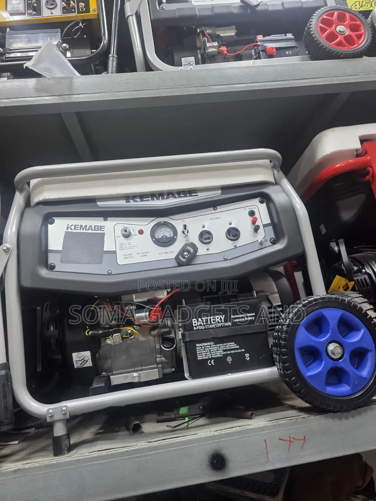 Complete 10kva Kemage Remote Control Petrol Generator 100%copper Coil