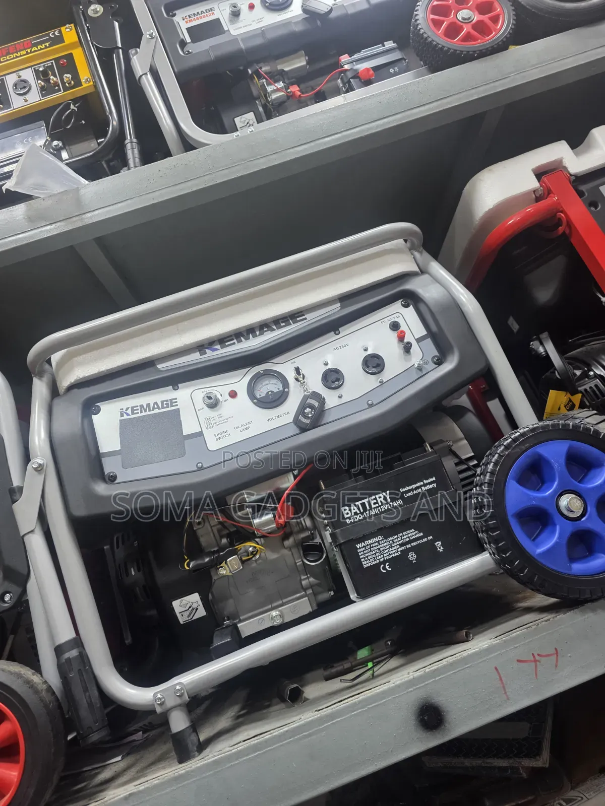 Complete 10kva Kemage Remote Control Petrol Generator 100%copper Coil