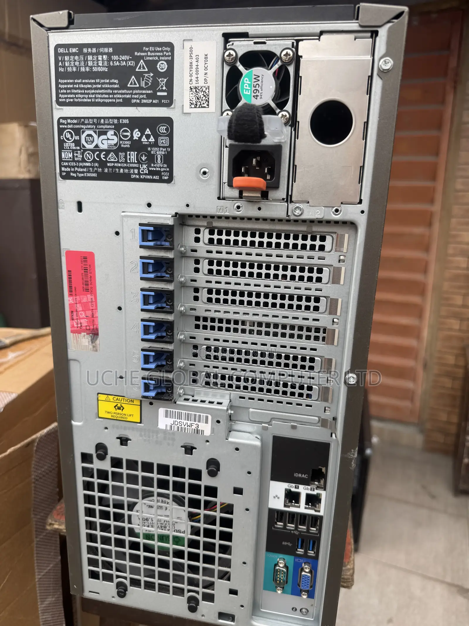 Server Dell PowerEdge T440 16GB Intel Xeon HDD 2T