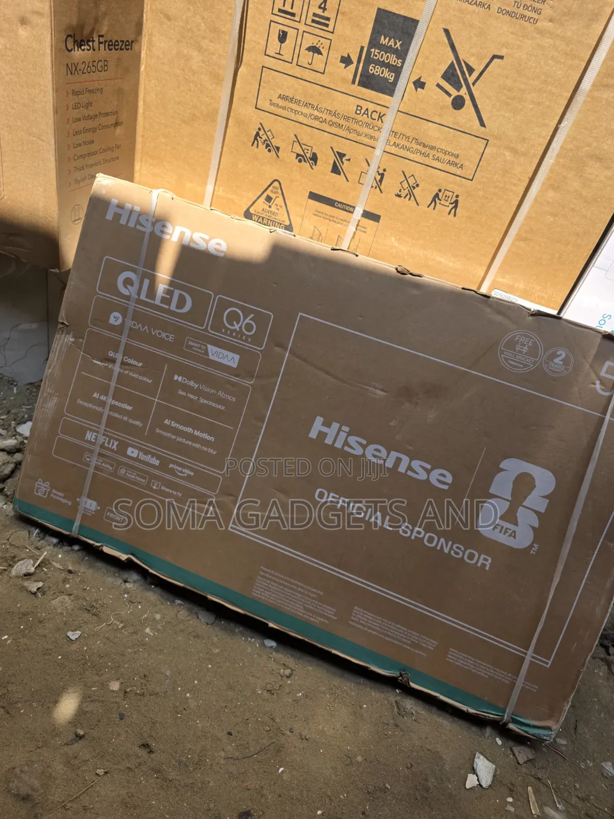 Original Hisense Smart Television 55inch Qled Q6 Series