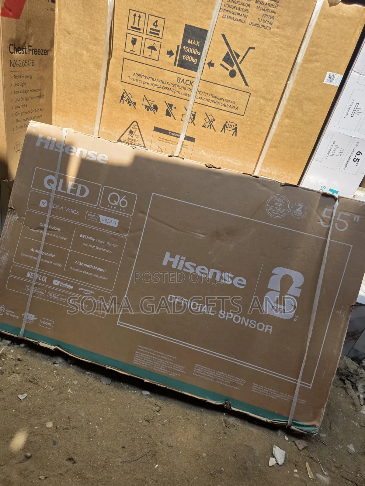 I Sell Original Hisense Smart Television Qled Q6 Series 55inch