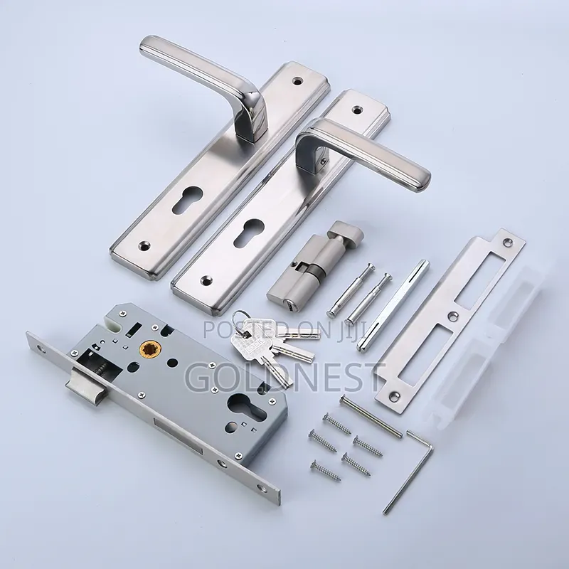 Modern Door Handle Lock Set