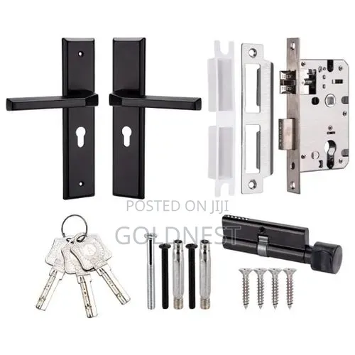 Modern Door Handle Lock Set