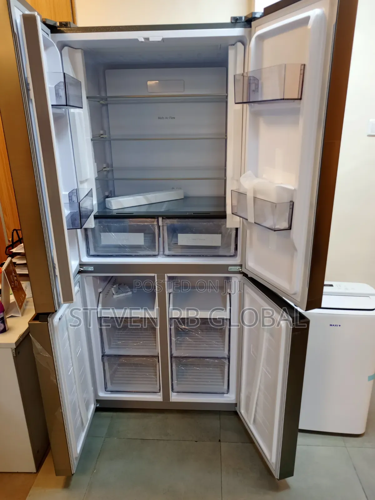 LG 550l Inverter Cross-Door Refrigerator | Ref 48fplamgcf