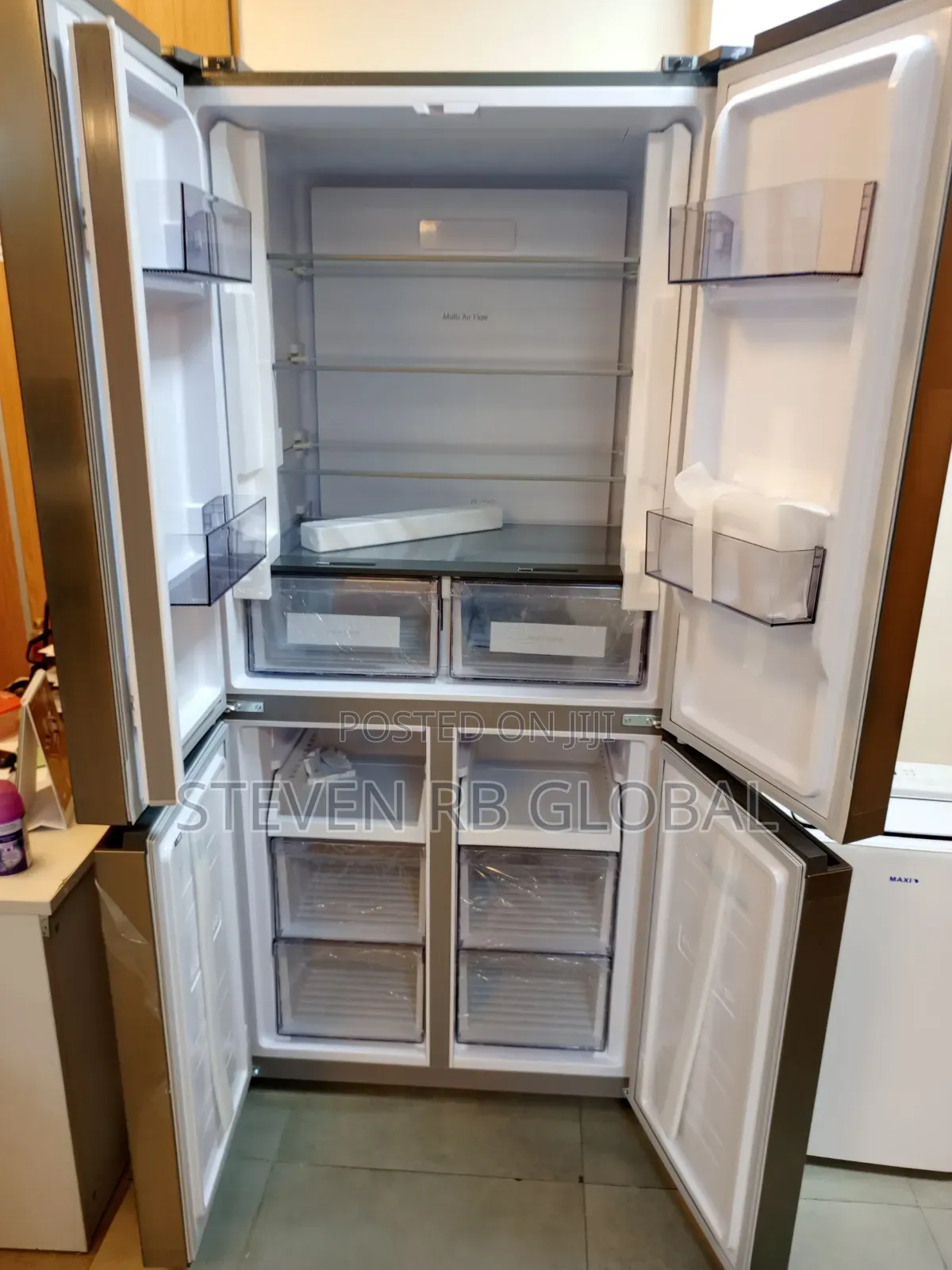 LG 550l Inverter Cross-Door Refrigerator | Ref 48fplamgcf