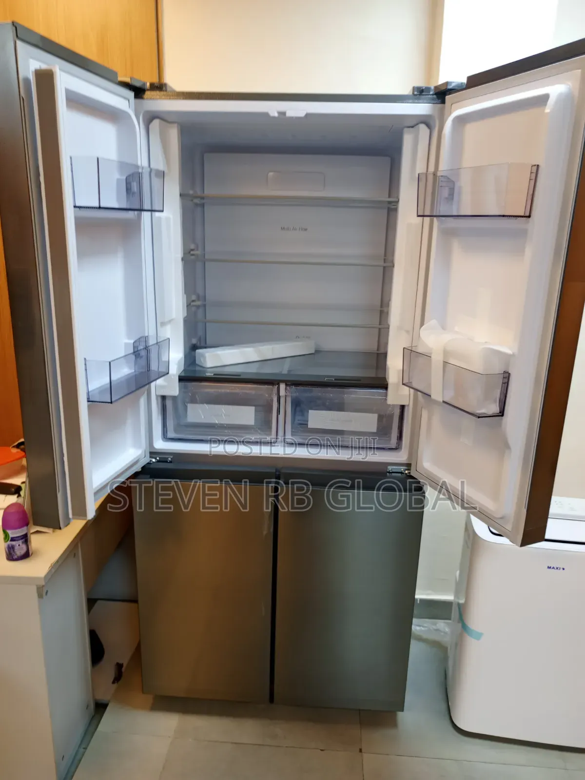 LG 550l Inverter Cross-Door Refrigerator | Ref 48fplamgcf