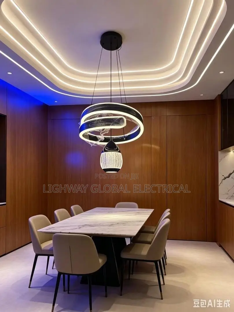 New Led Color Changing Drop Chandelier