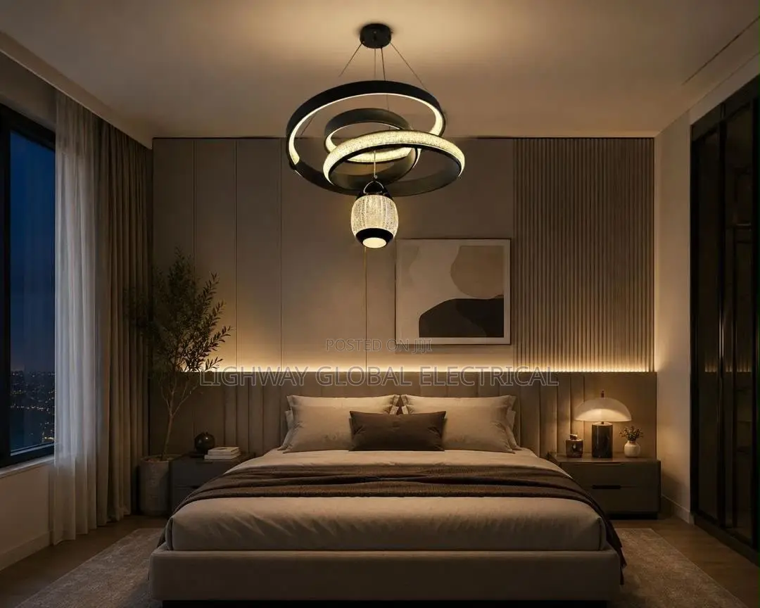 New Led Color Changing Drop Chandelier