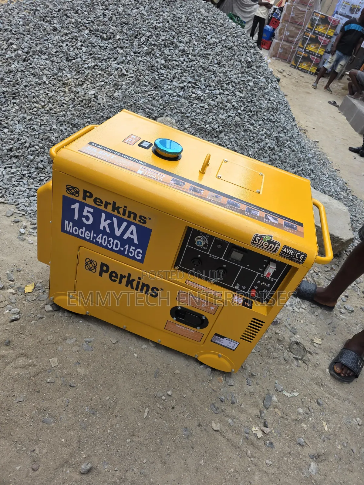 Come I Have 15kva Perkins Diesel Soundproof Generator 100%copper Coil