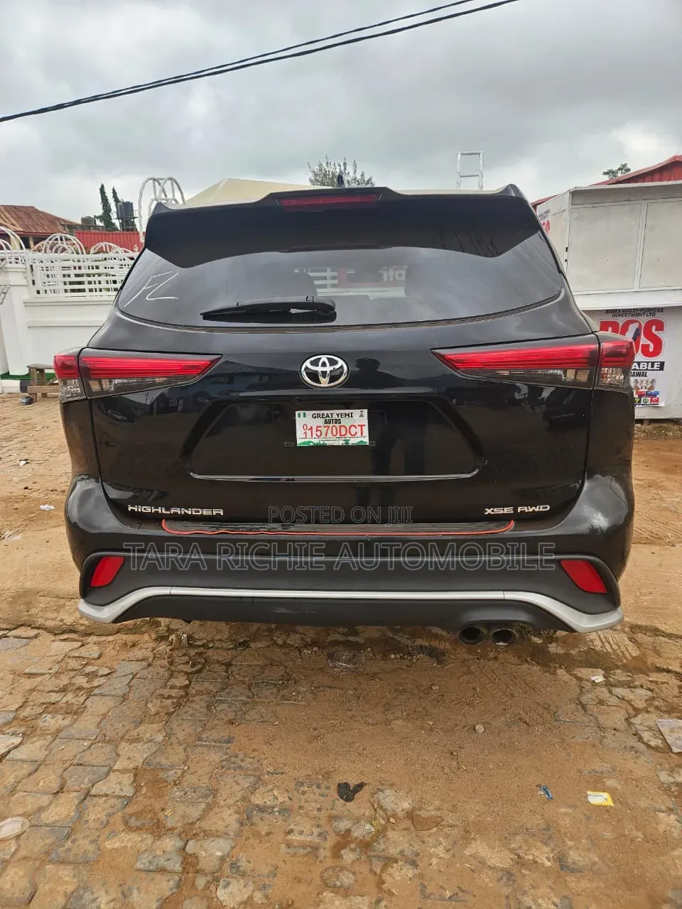 Toyota Highlander L 2022 Black