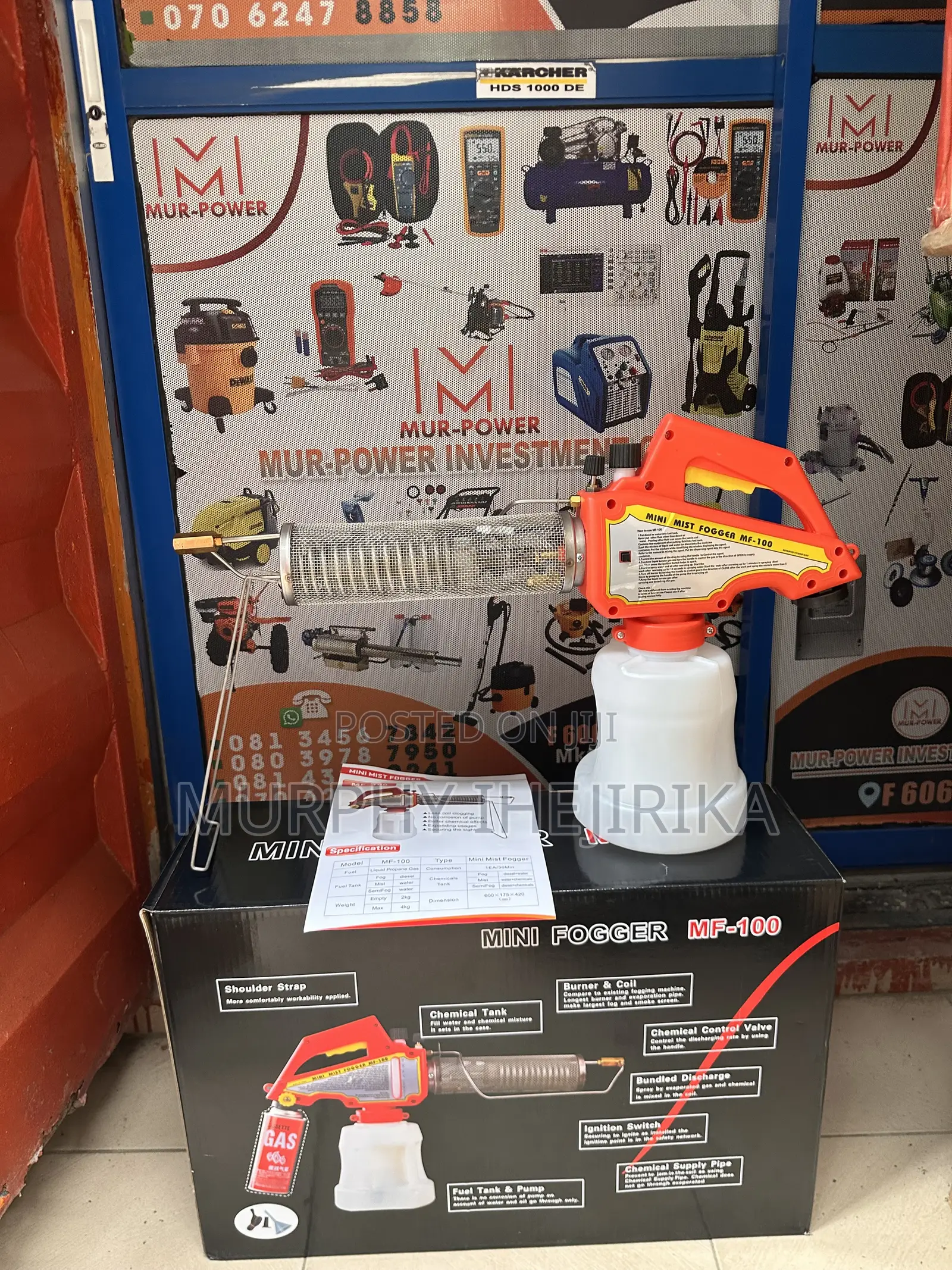Mini Gas Fogging Machine