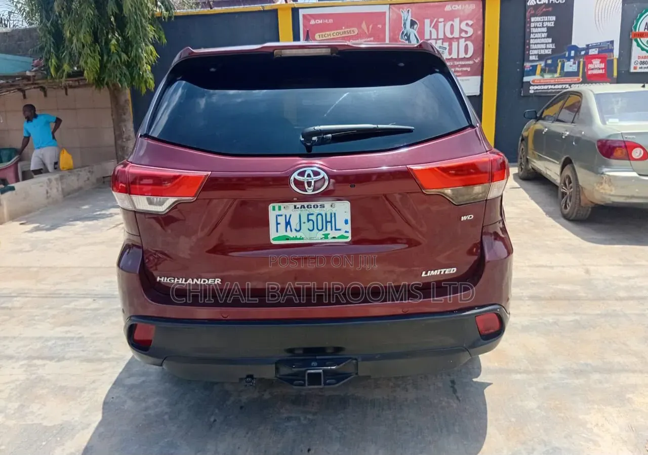 Toyota Highlander 2016 Burgundy