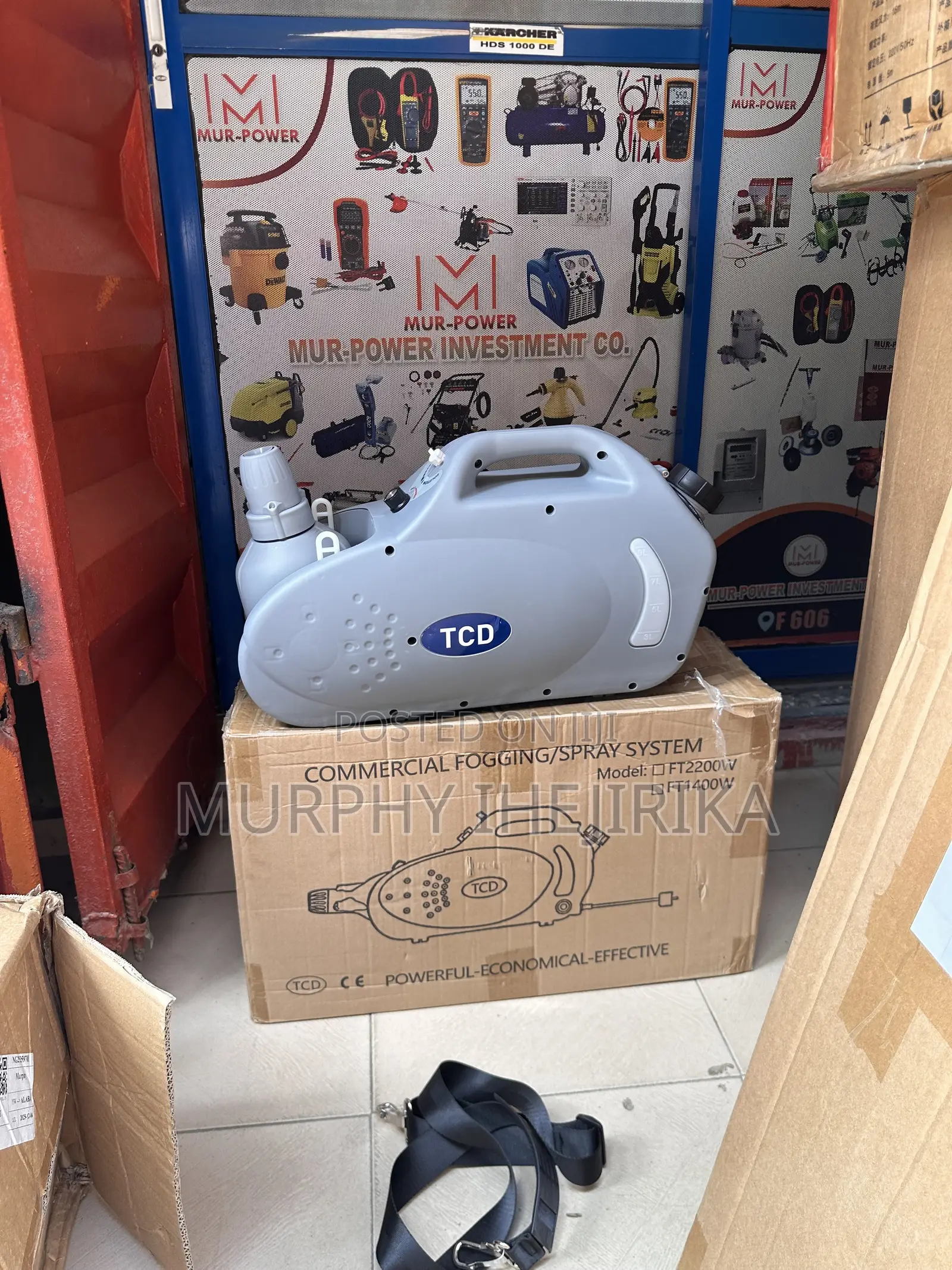 TCD-2600w Ulv Electric Sprayer Fogging Machine