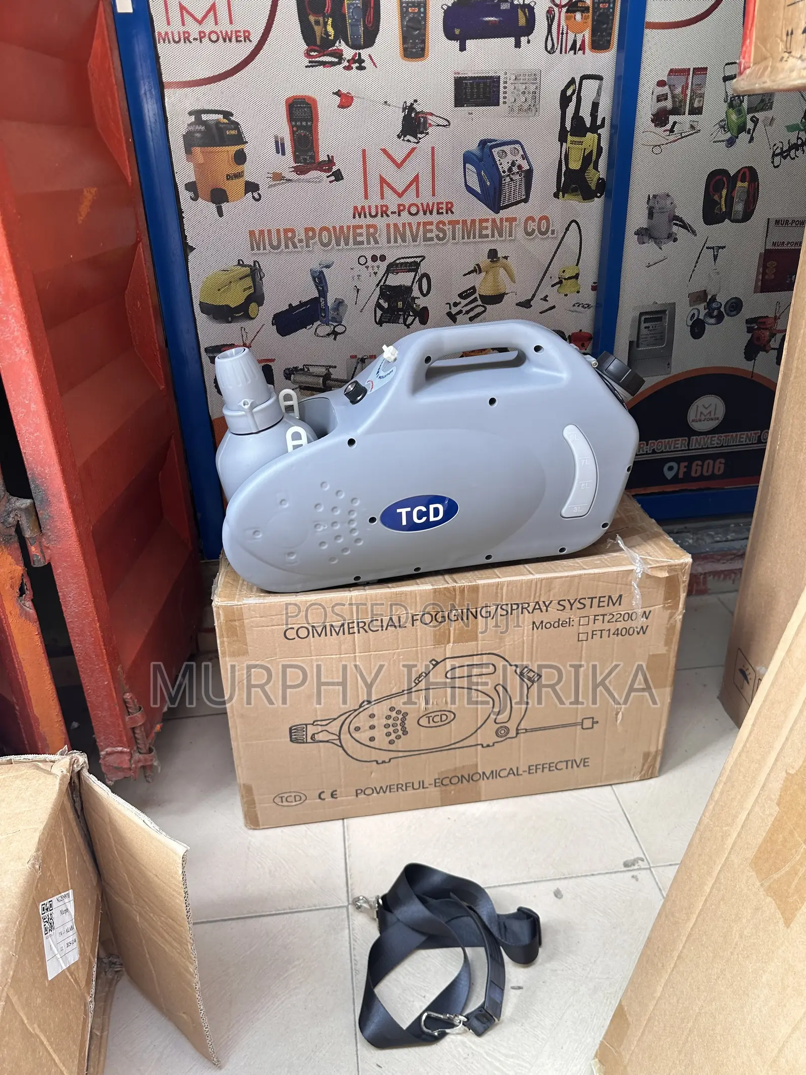 TCD-2600w Ulv Electric Sprayer Fogging Machine
