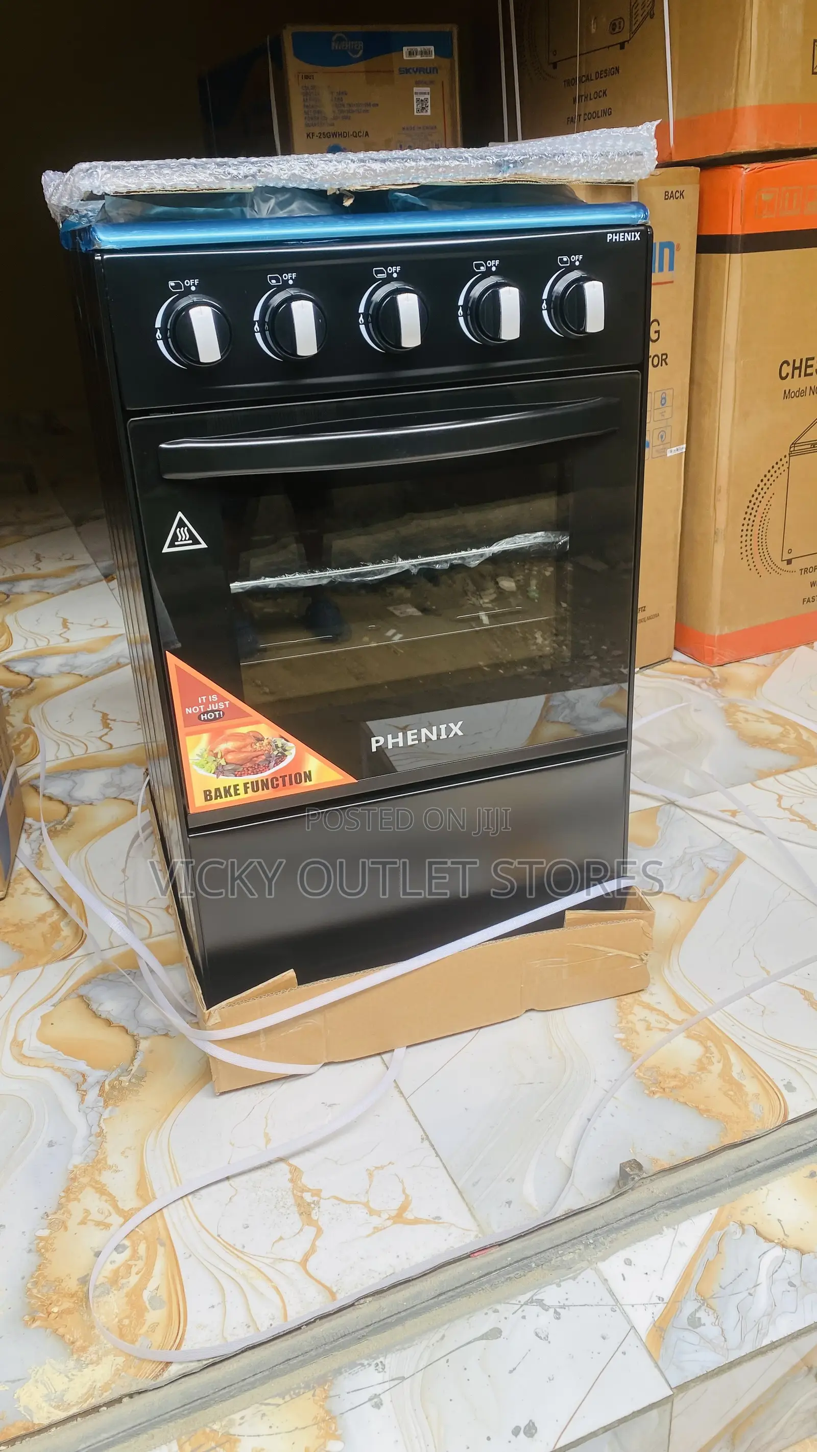 Phenix 4burner Standing Cooker