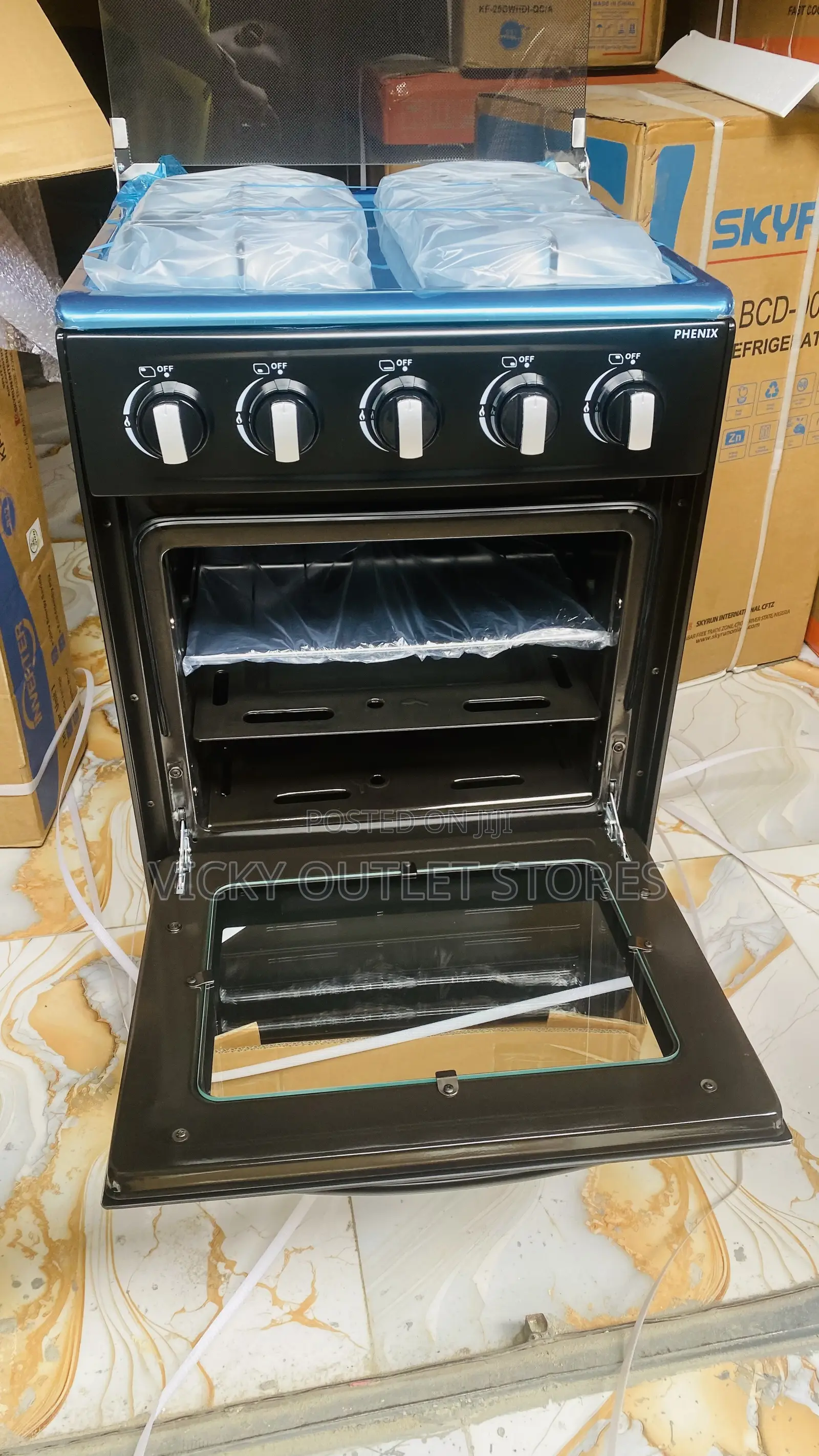 Phenix 4burner Standing Cooker