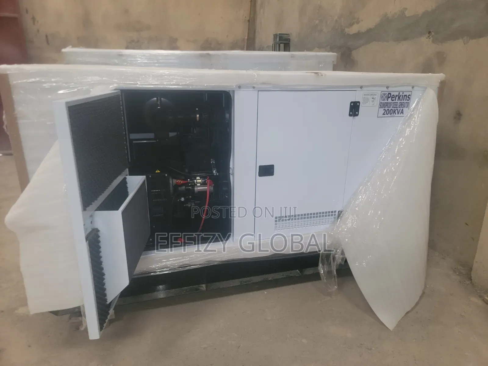 200kva Original Perkins 🇬🇧 Soundproof Diesel Generator 100% Copper