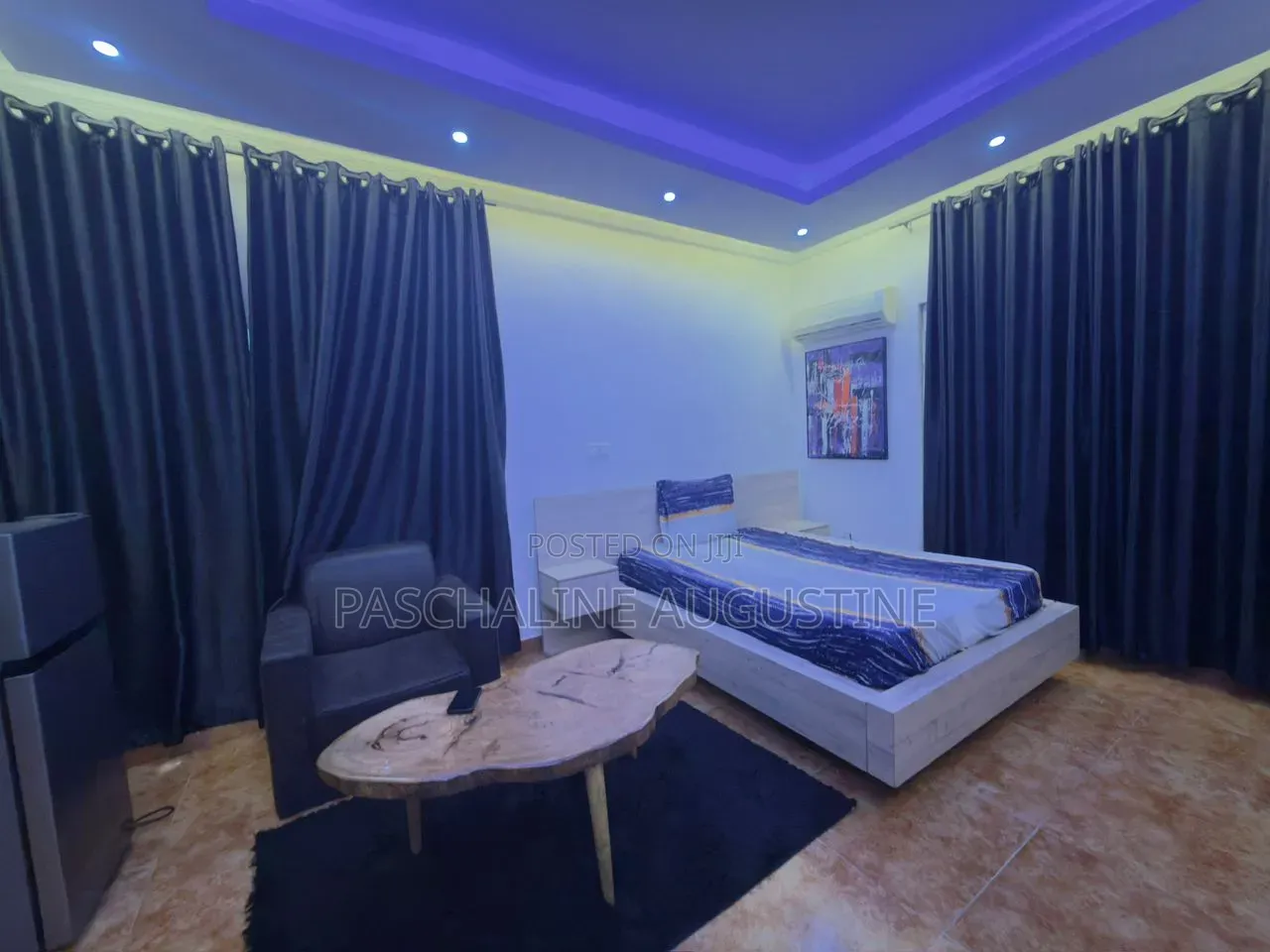 Furnished 1bdrm Apartment in Zim Homes And, Area 3 for rent