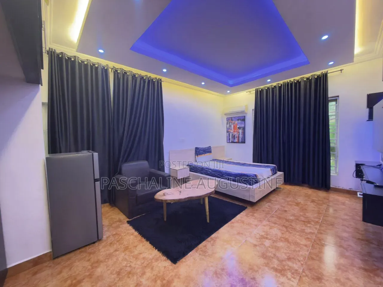 Furnished 1bdrm Apartment in Zim Homes And, Area 3 for rent