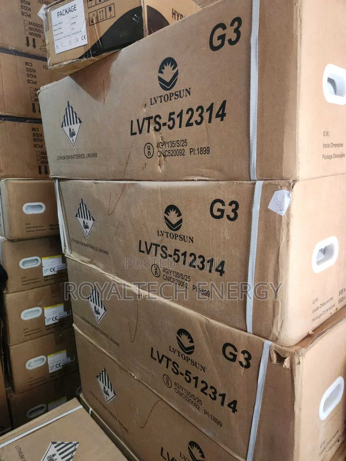 Lvtopsun 16kwh Lithium Battery G4