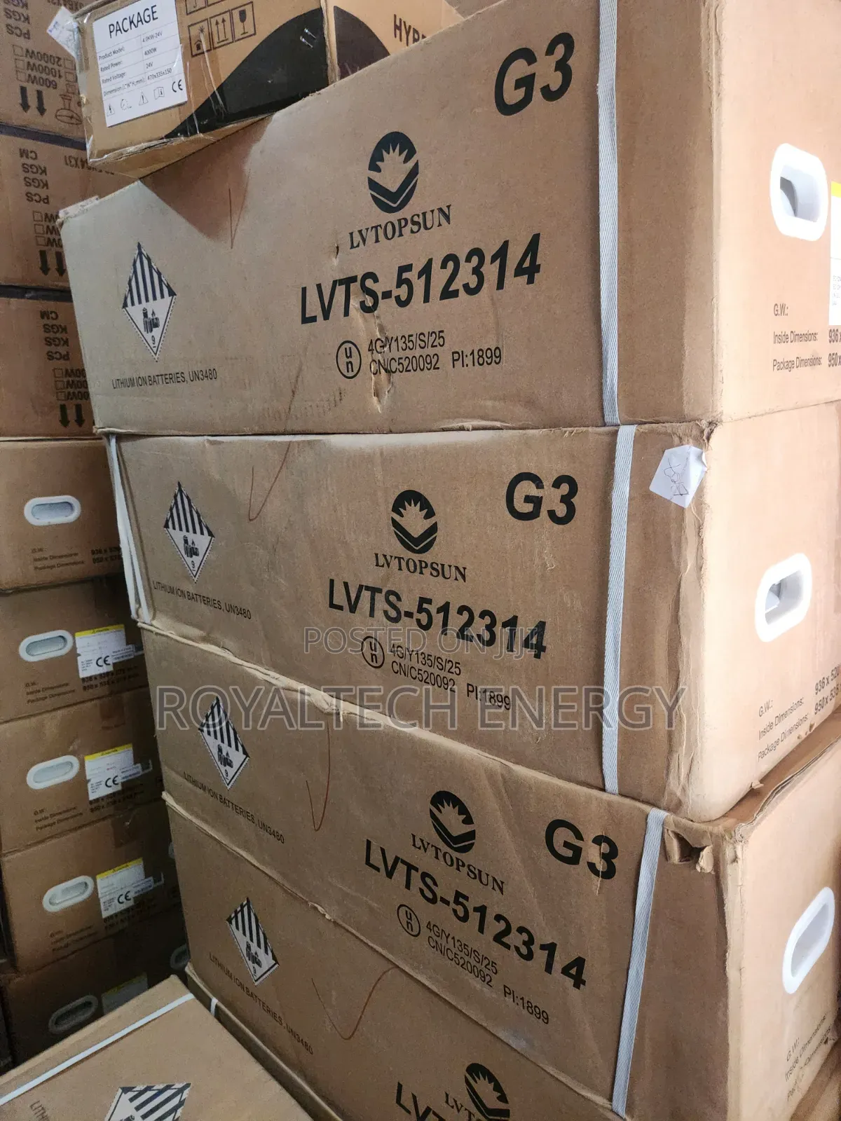 Lvtopsun 16kwh Lithium Battery G4
