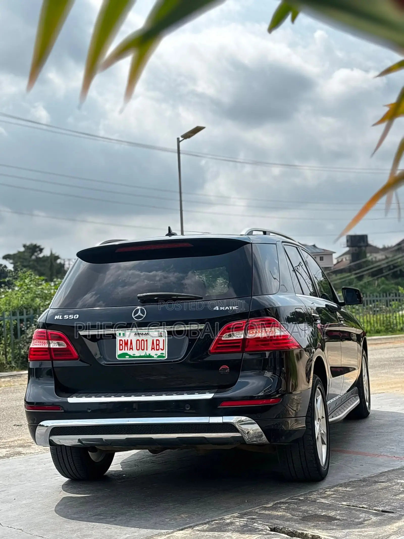Mercedes-Benz M Class ML 550 4Matic 2013 Black