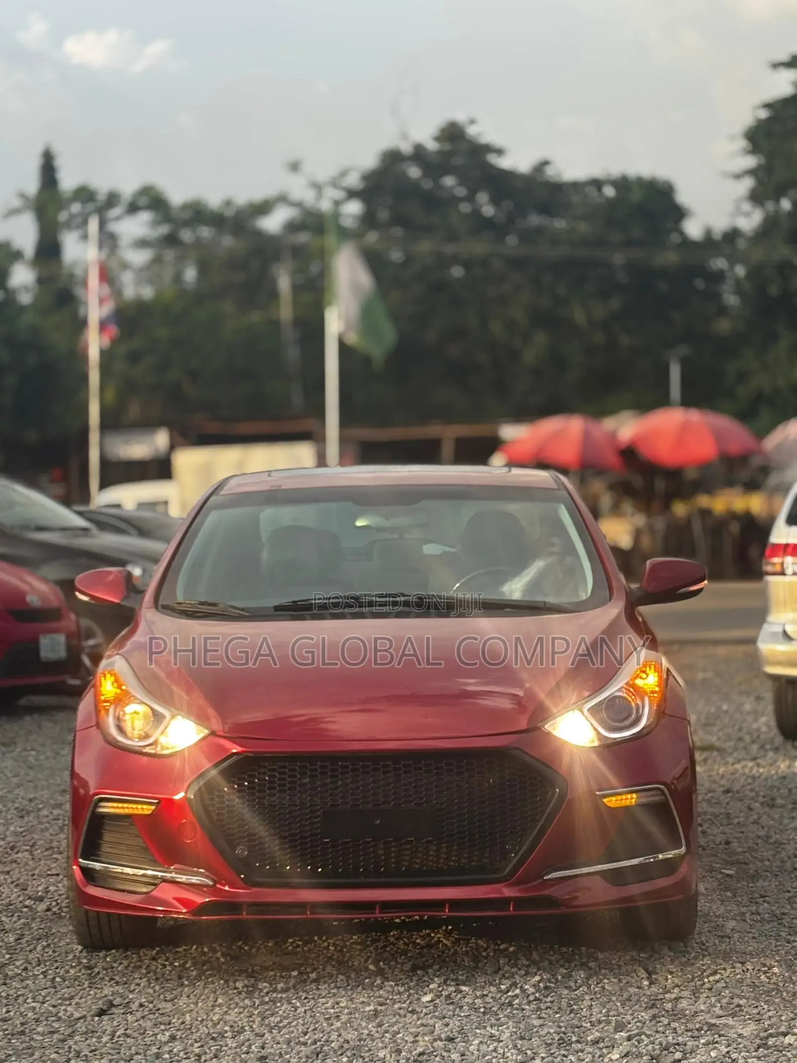 Hyundai Elantra Limited 4dr Sedan (1.8L 4cyl 6A) 2015 Red