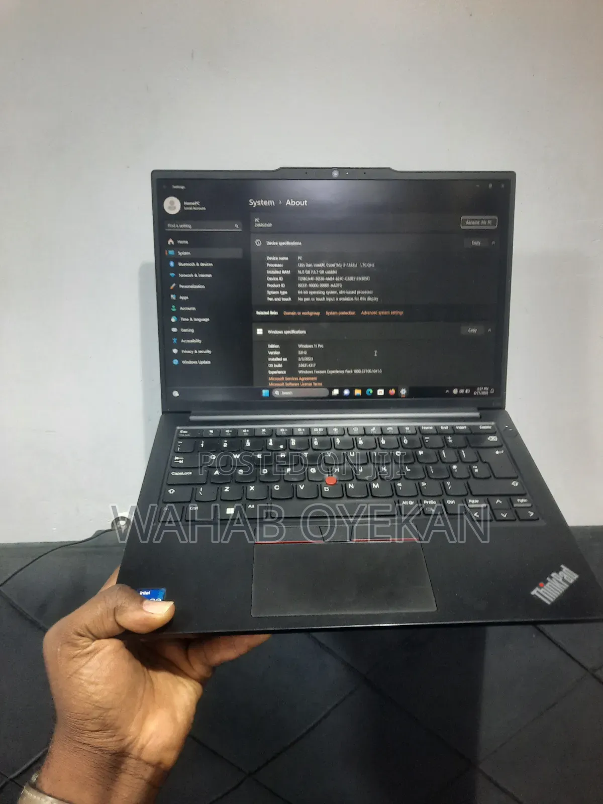 Laptop Lenovo ThinkPad E14 Gen 4 16GB Intel Core i7 SSD 512GB
