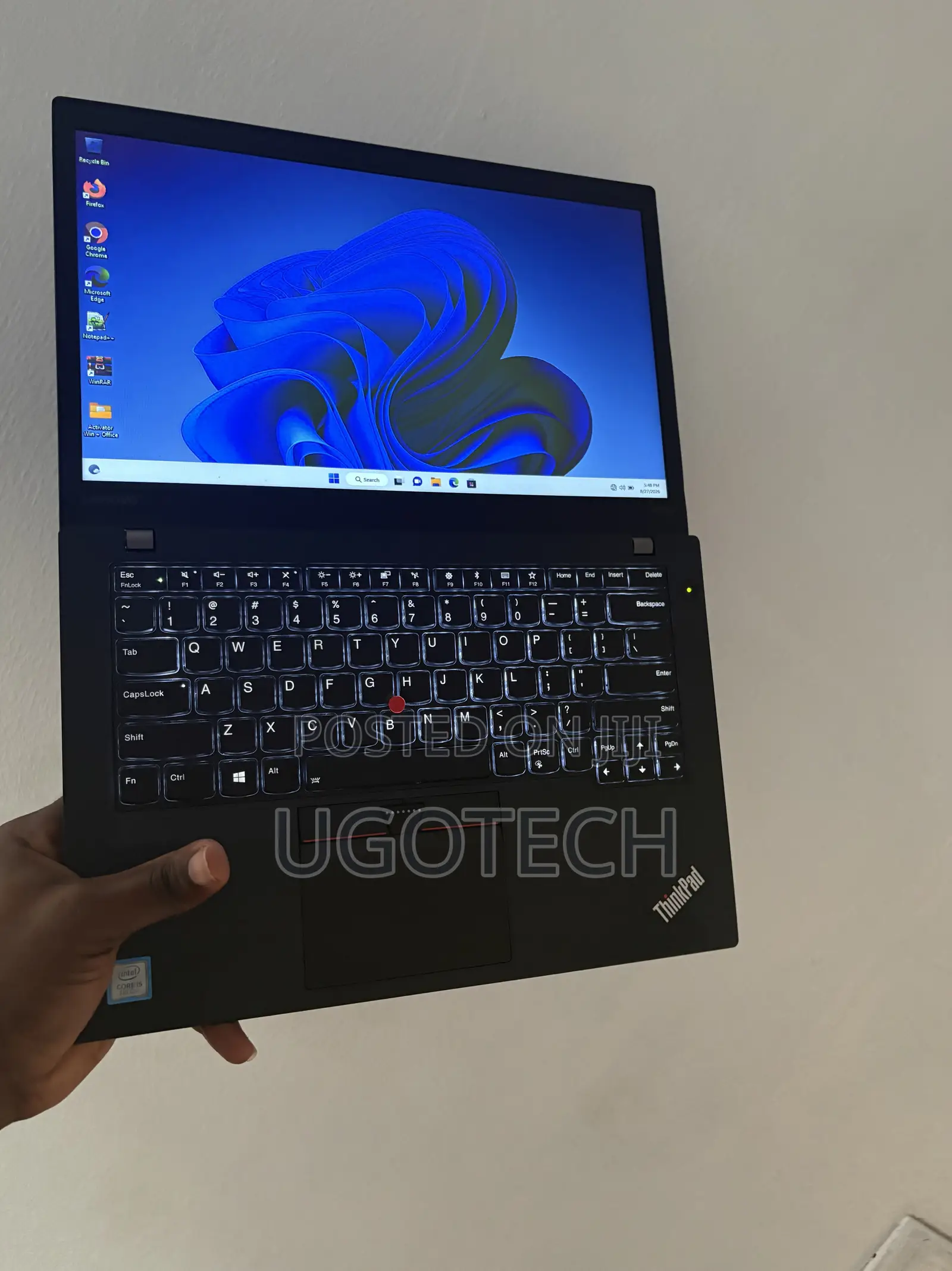 Laptop Lenovo ThinkPad T470s 8GB Intel Core i5 SSD 256GB