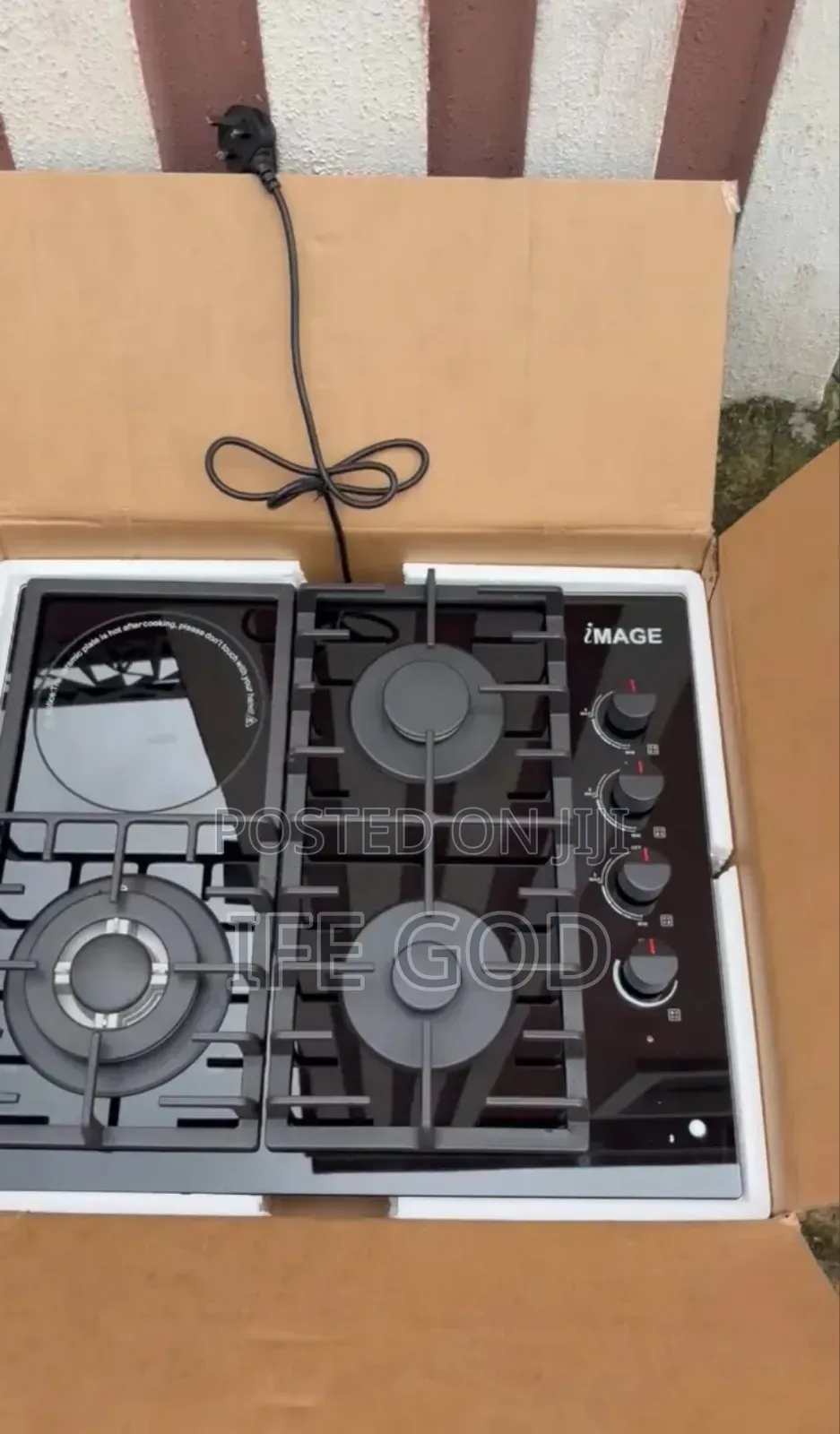 Original IMAGE Built-in 3+1 With SAFETY DEVICES Gas & Electric Cooker