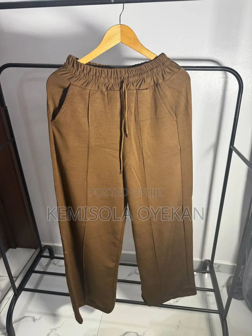 Plain Palazzo Jogger