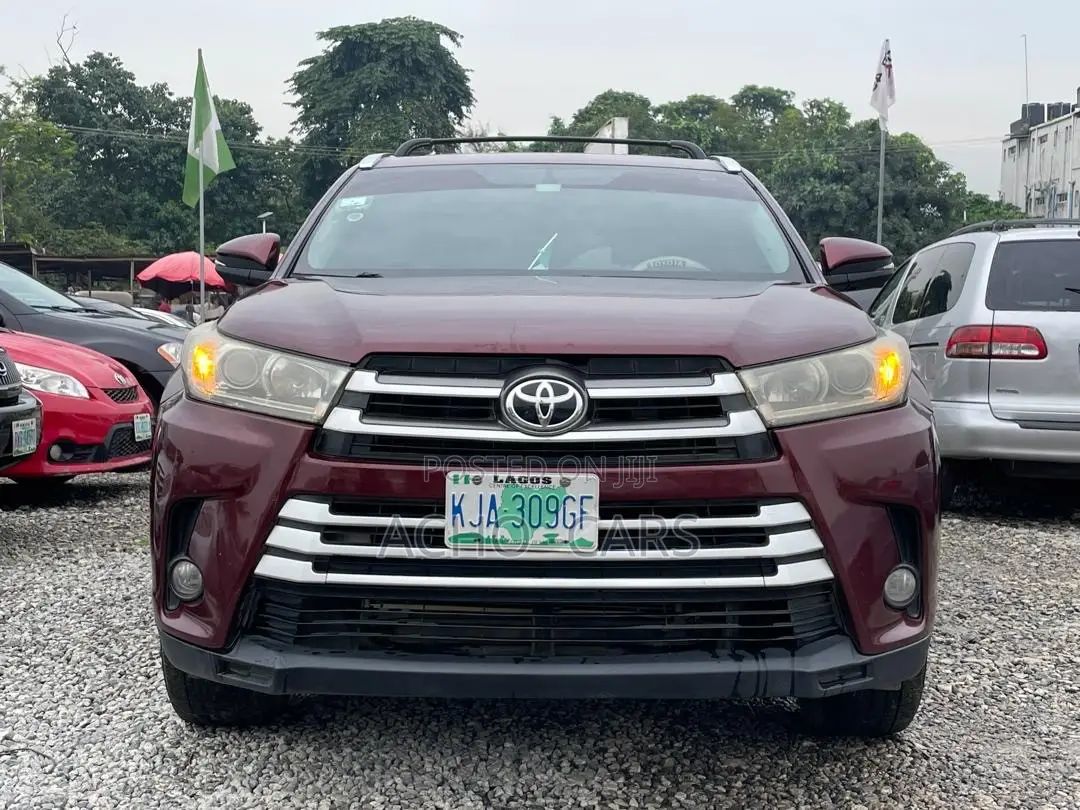 Toyota Highlander 2015 Maroon