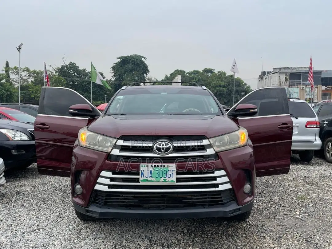 Toyota Highlander 2015 Maroon