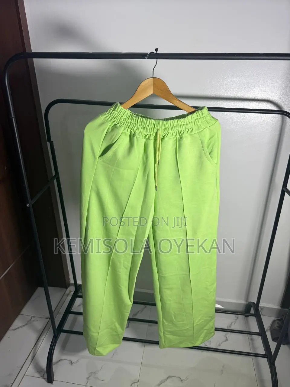 Plain Palazzo Joggers