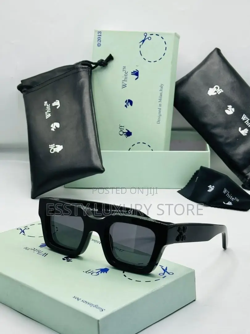 High Quality Luxury Off-White Sunglasses