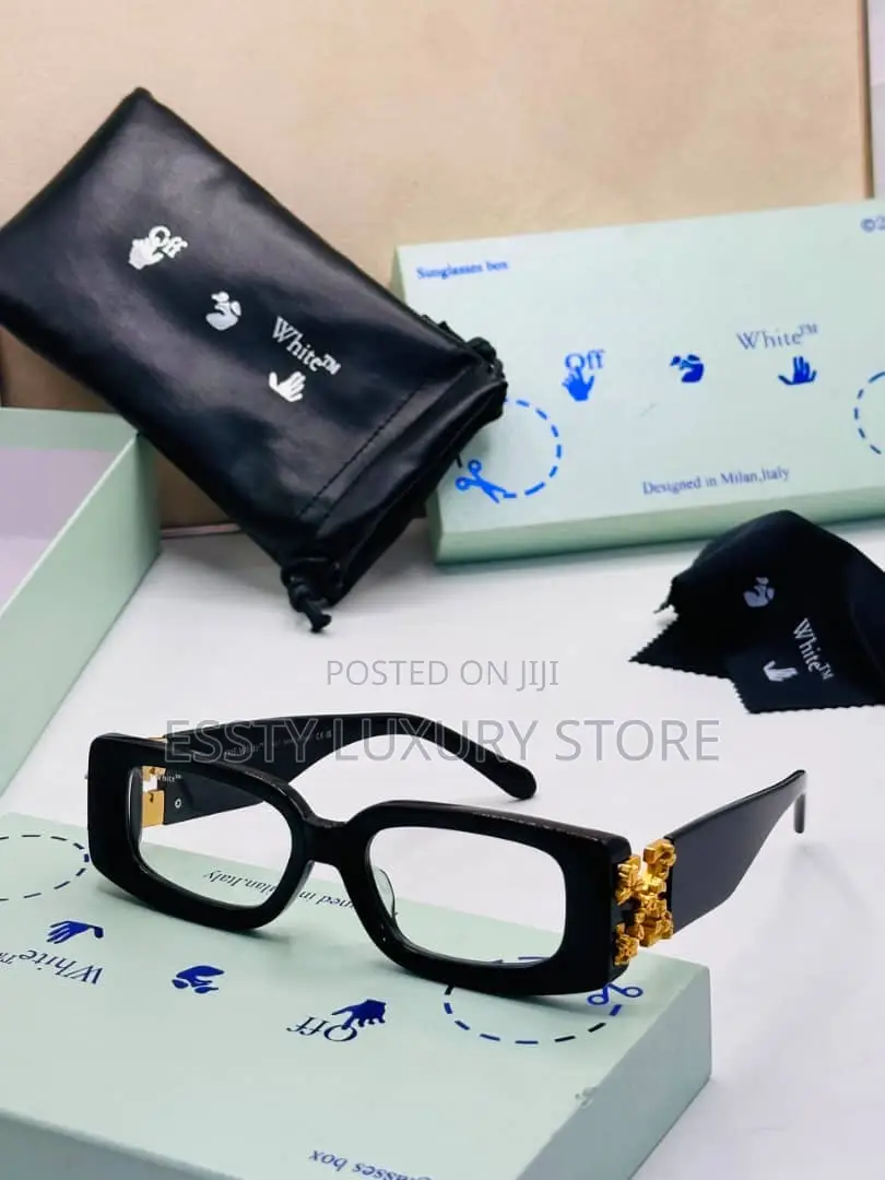 High Quality Luxury Off-White Sunglasses