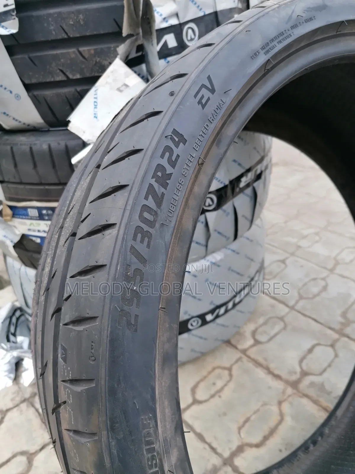 295/30r24 Unistar Tires /USA Standard