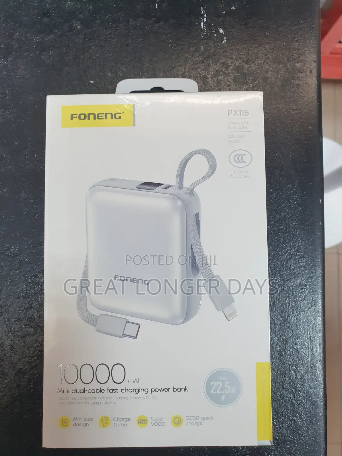 Foneng Portable Power Bank 10000mah Px115
