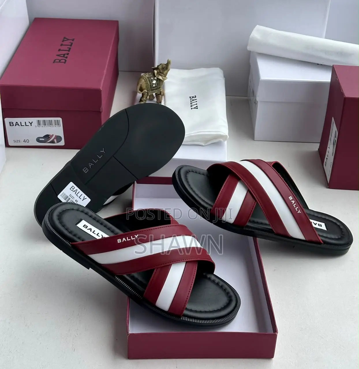 Bally Luxury Leather Slippers
