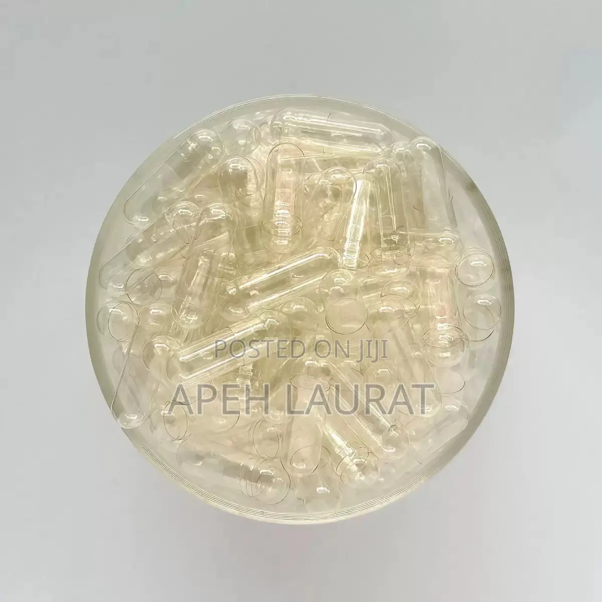 Transparent Empty Gelatin Capsules Carton