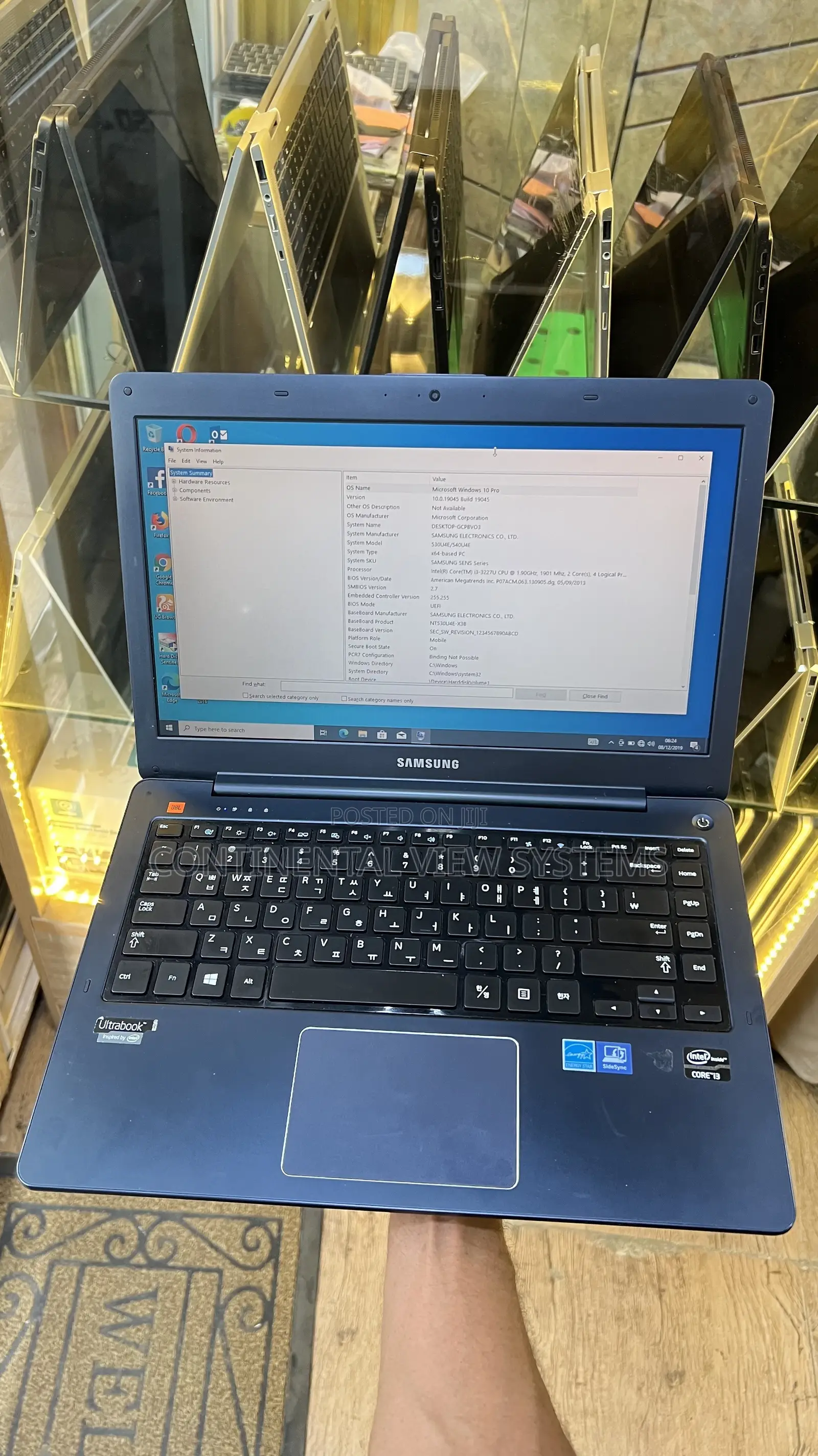 Laptop Samsung NP530U3B 4GB Intel Core i3 SSD 128GB