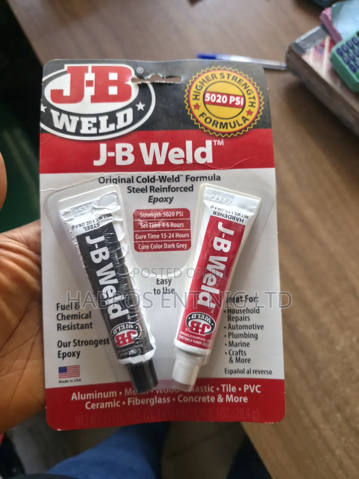 JB Weld (Steel Gum)