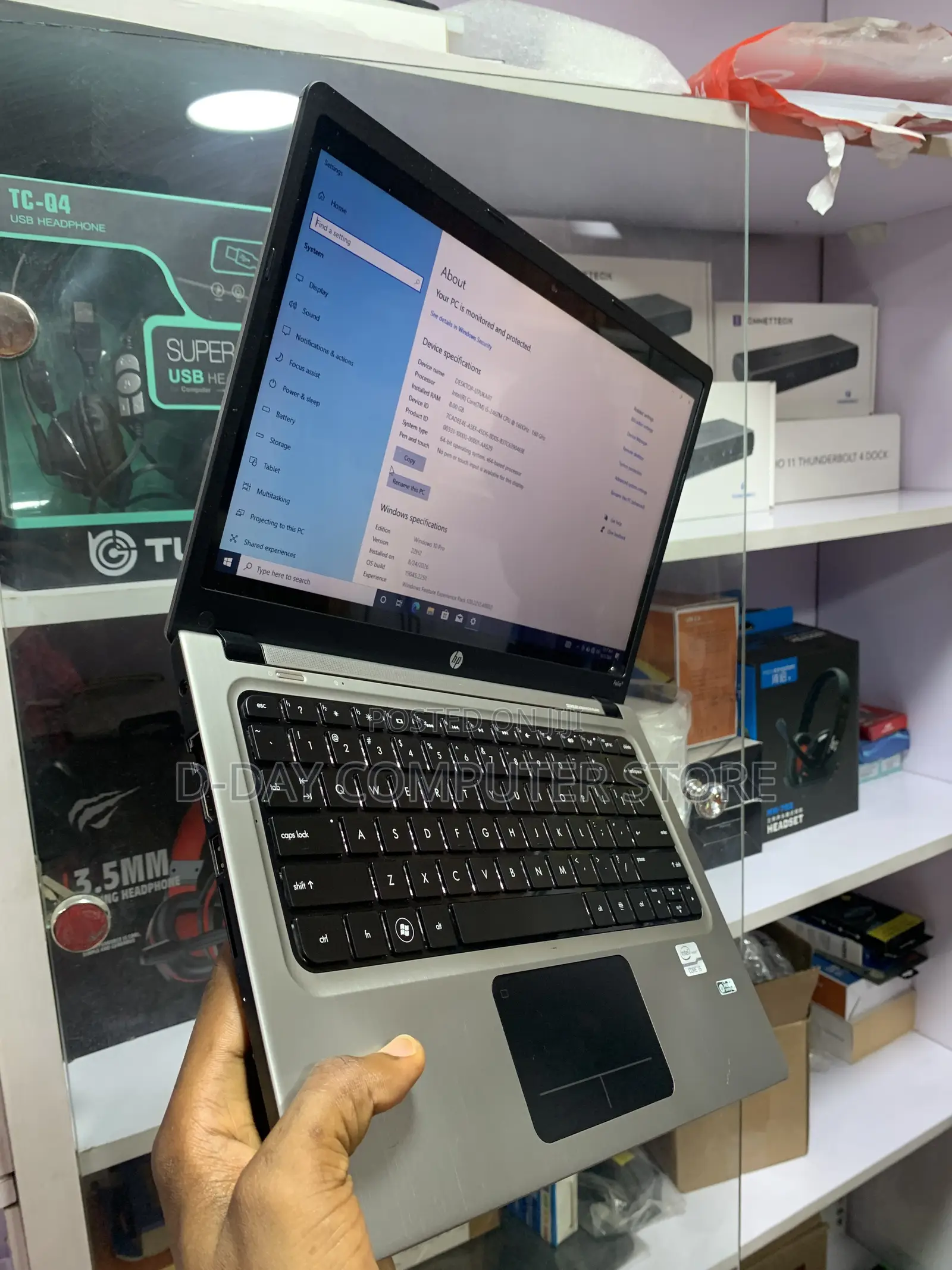 Laptop HP Folio 13 8GB Intel Core i5 SSD 256GB