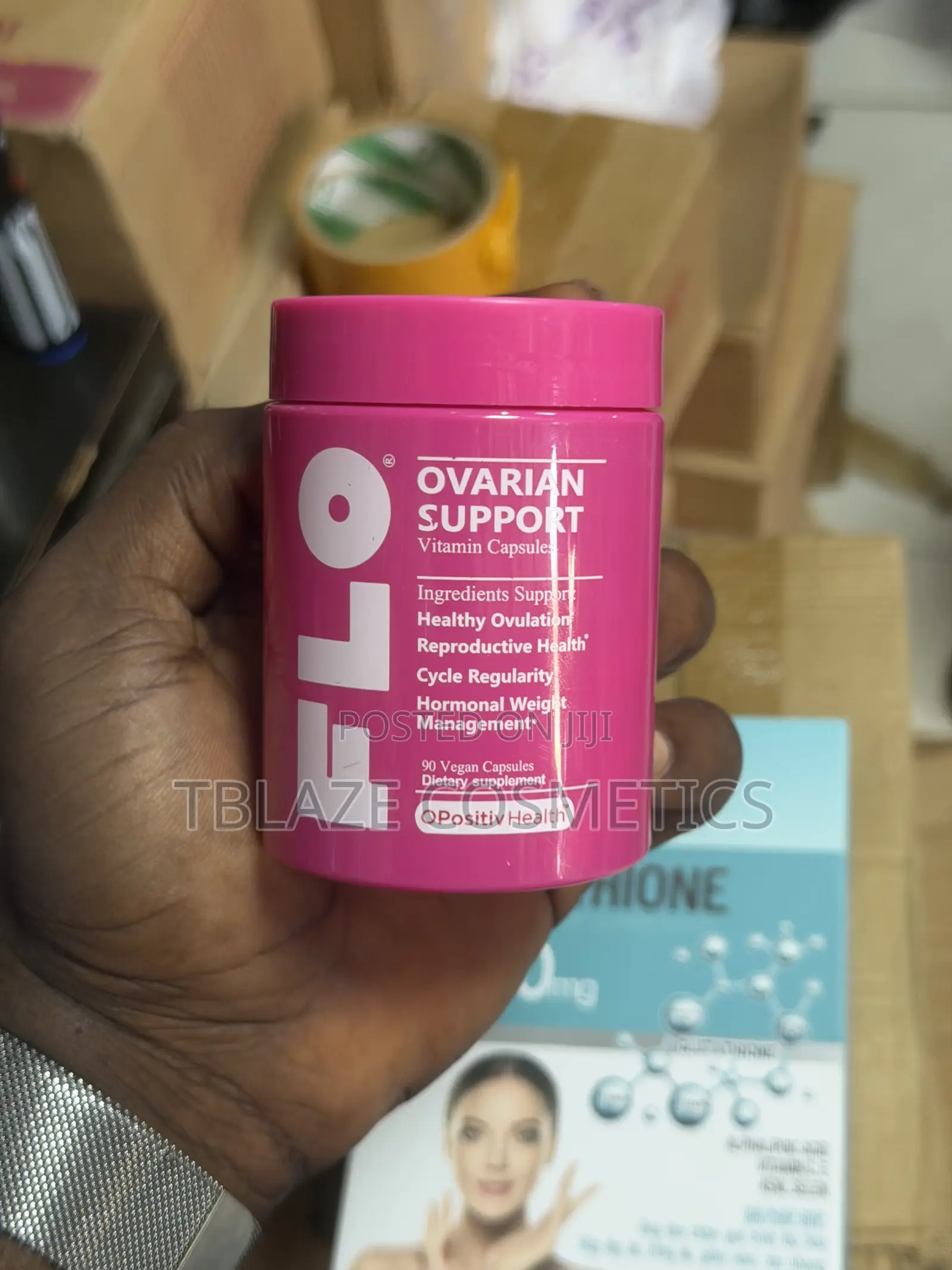 Ovarian Support Vitamin Capsules.
