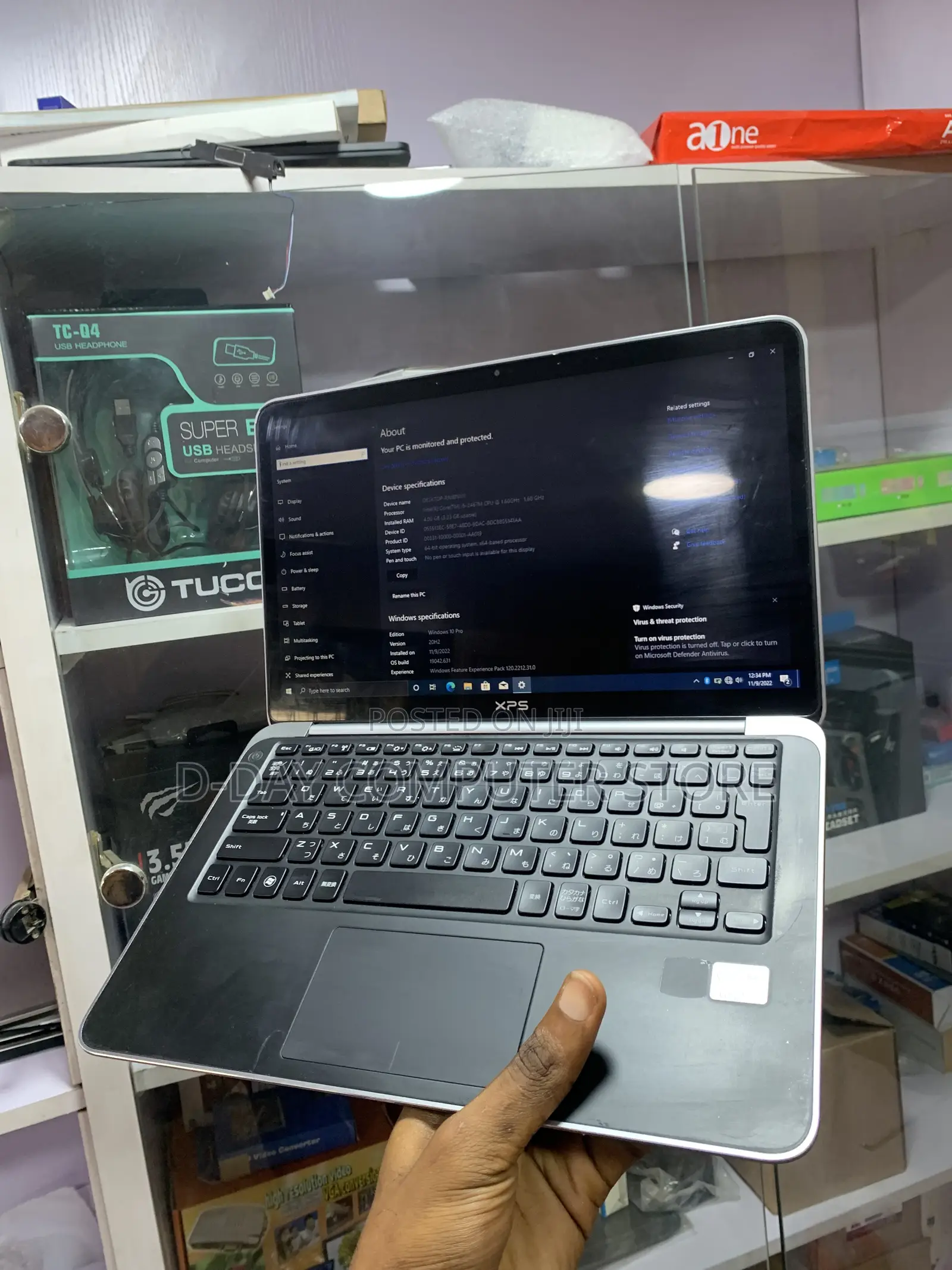 Laptop Dell XPS 13 4GB Intel Core i5 SSD 128GB