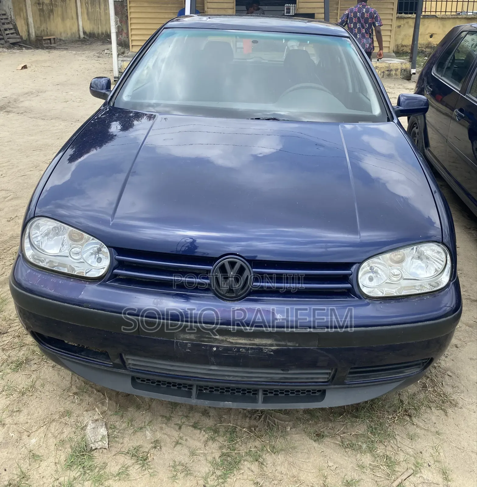Volkswagen Golf 2002 Blue