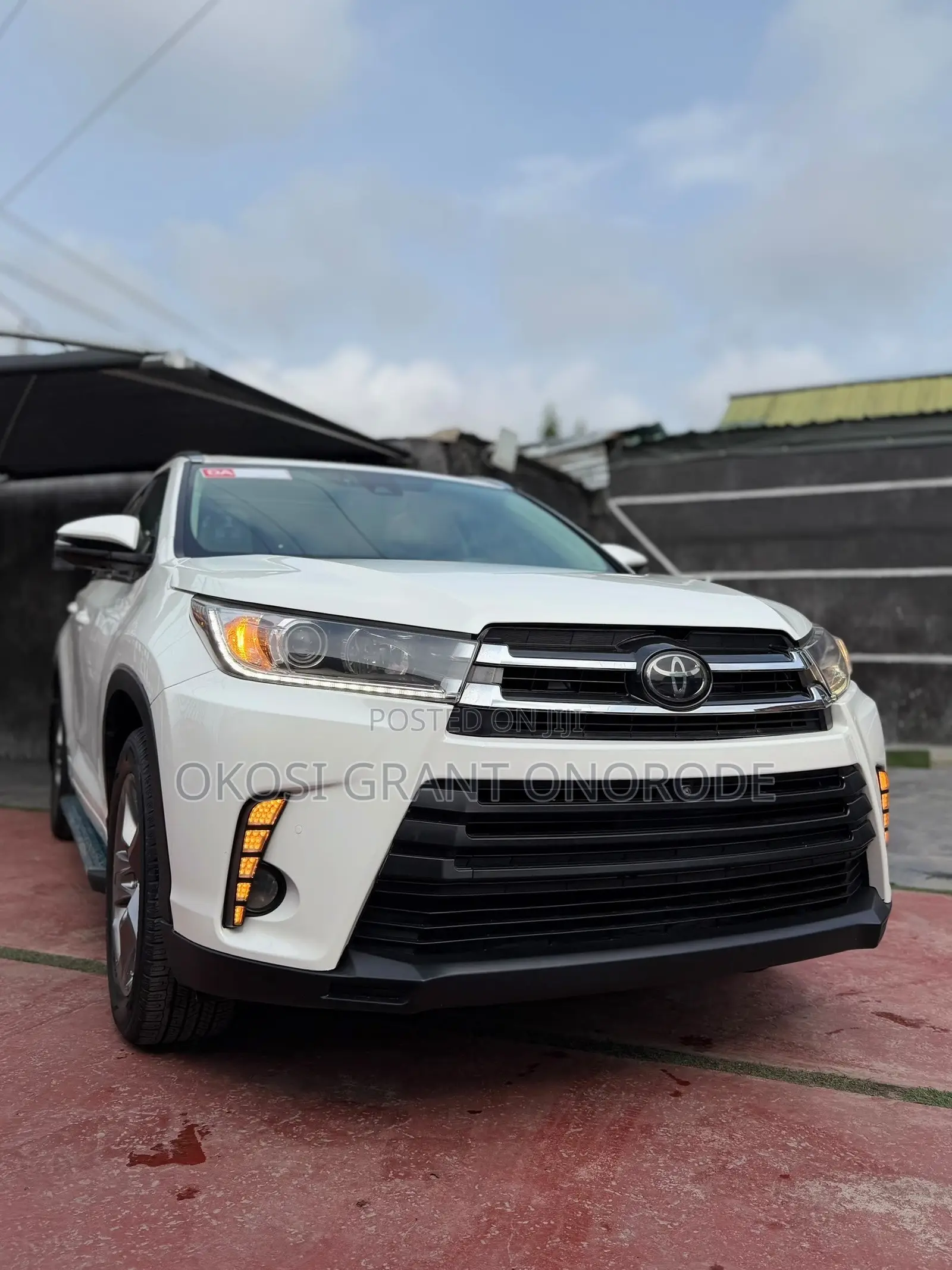 Toyota Highlander Limited Platinum 4x4 V6 (3.5L 6cyl 8A) 2017 White
