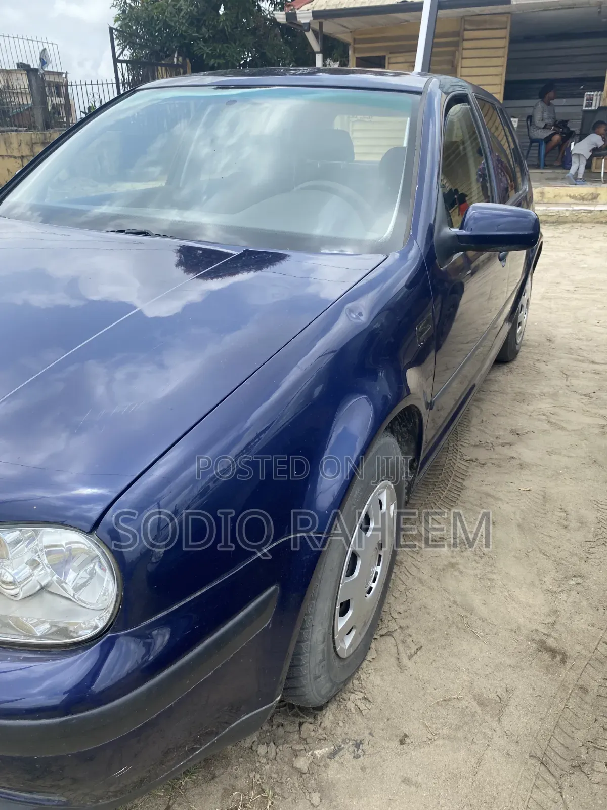 Volkswagen Golf 2002 Blue