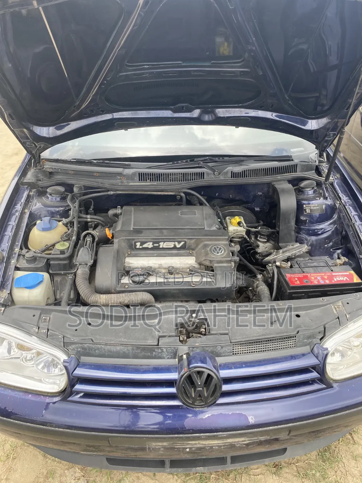 Volkswagen Golf 2002 Blue